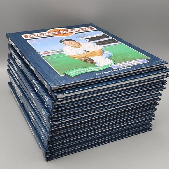 Baseball Legends 12 Books Snyder Mantel, Gehrig Berra Spahn Dimaggio & More - Picture 2 of 9